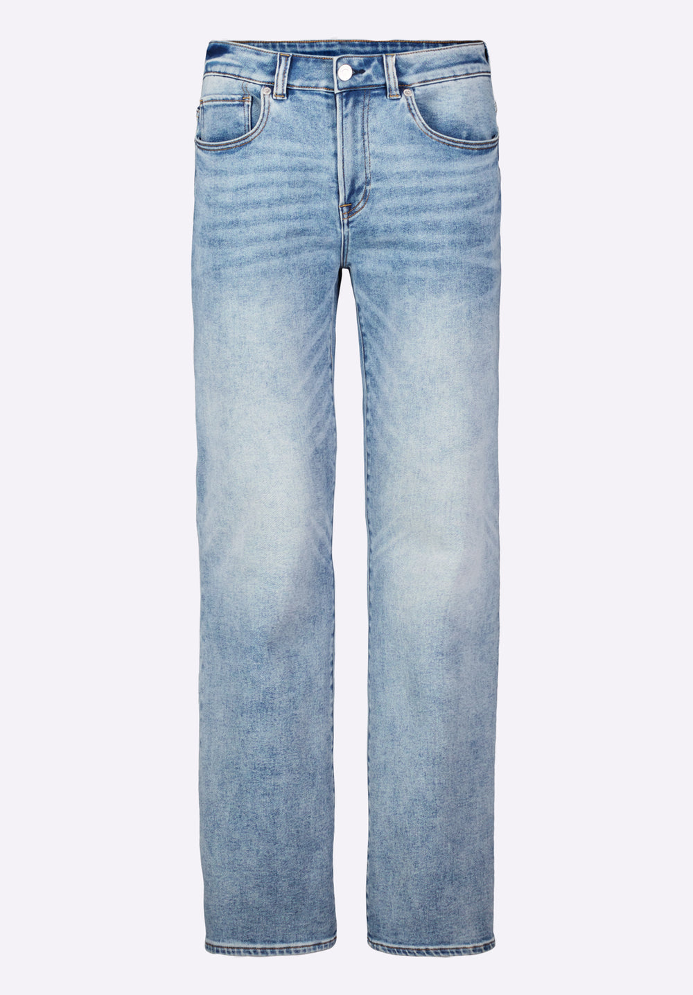 Slim Bootcut King Men's Jeans, Sanded and Whiskered Blue – Buffalo