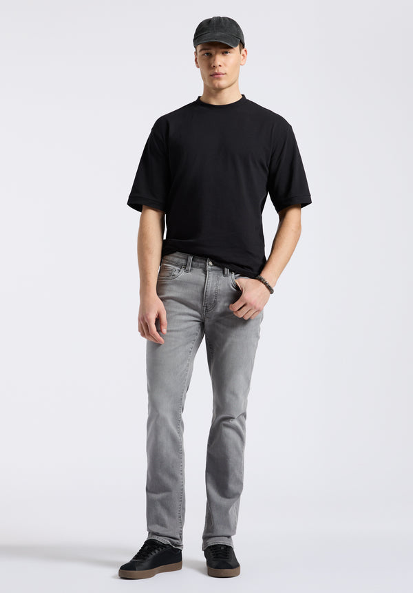 Straight Six Men's Jeans, Grey Sanded – Buffalo Jeans CA
