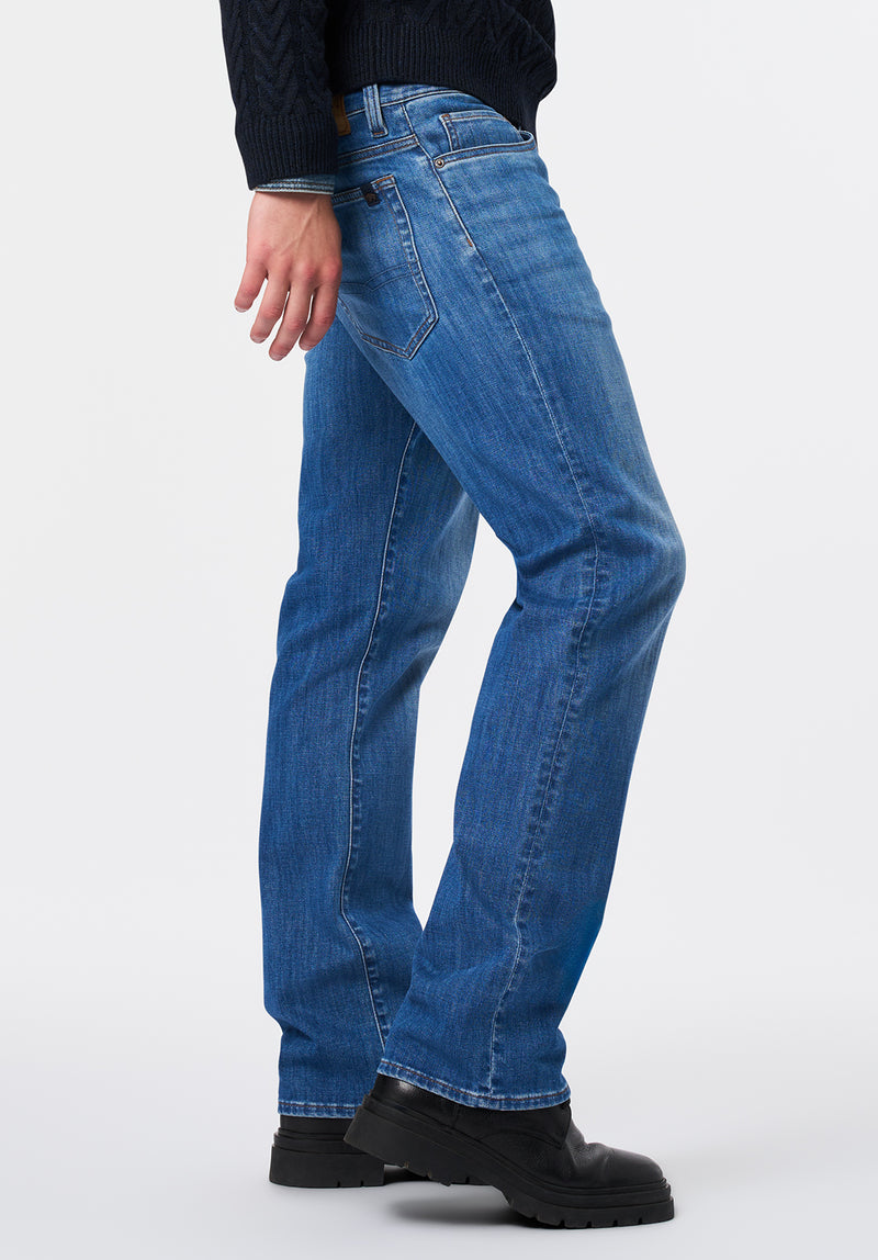 Relaxed Straight Driven Men's Jeans color INDIGO