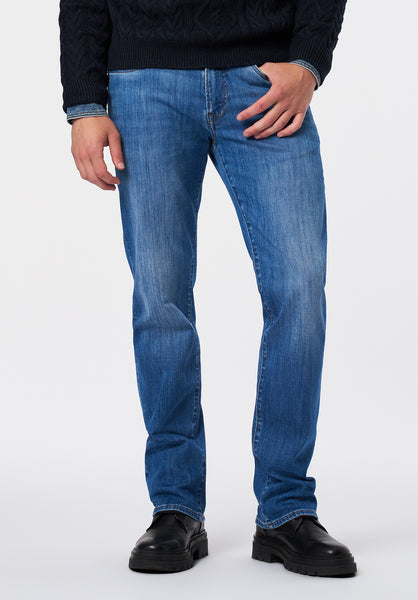 Relaxed Straight Driven Men's Jeans color INDIGO