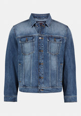 Joe Men's Denim Jacket color INDIGO