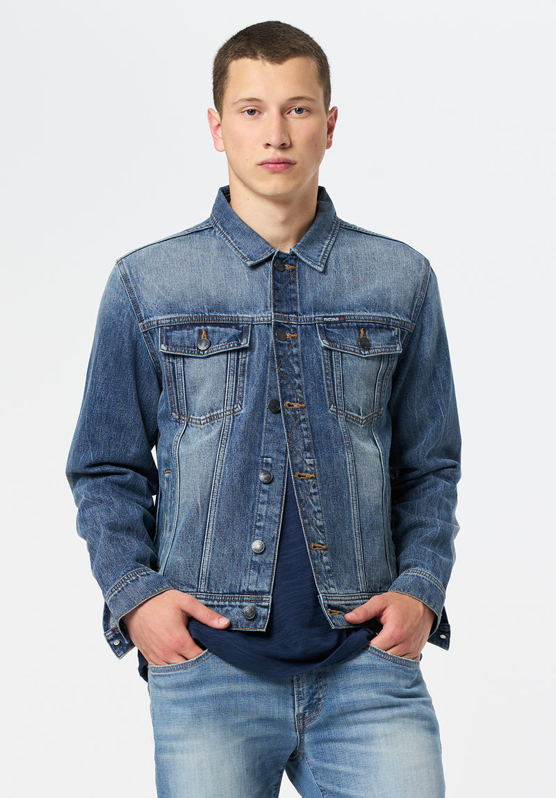 Joe Men's Denim Jacket, Veined and Sanded – Buffalo Jeans CA