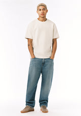 Baggy Fit Mikey Men's Jeans, Vintage Sanded Blue - BM26120