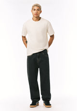 Jean coupe très ample pour homme Mikey, Noir - BM26121