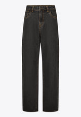 Jean coupe très ample pour homme Mikey, Noir - BM26121