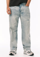 Ruffer Men's Easy Fit Jeans, Vintage Bleach - BM26137