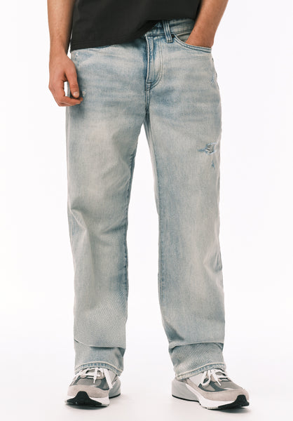 Ruffer Men's Easy Fit Jeans, Vintage Bleach - BM26137