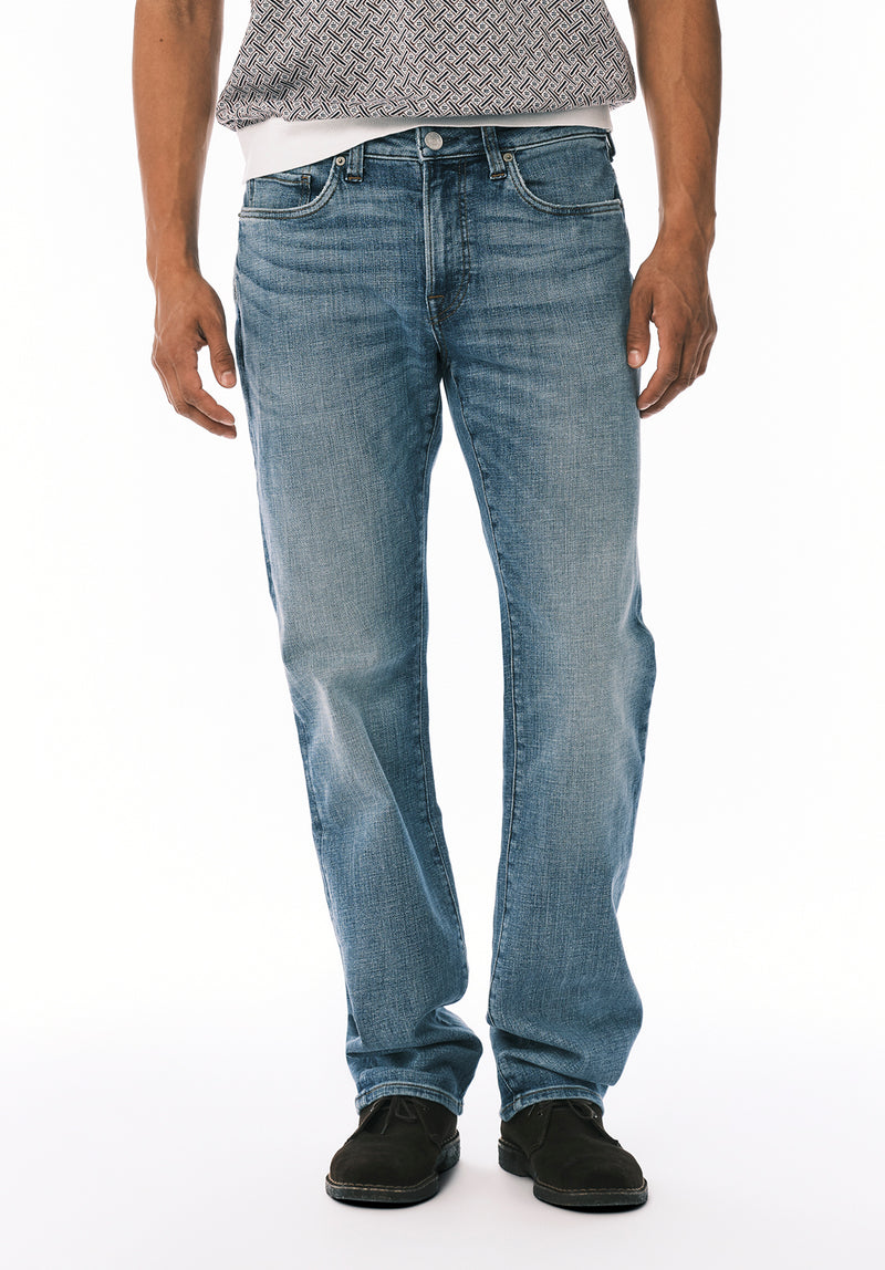 Driven Jean Coupe Droite Décontractée pour Homme, Bleu - BM26155
