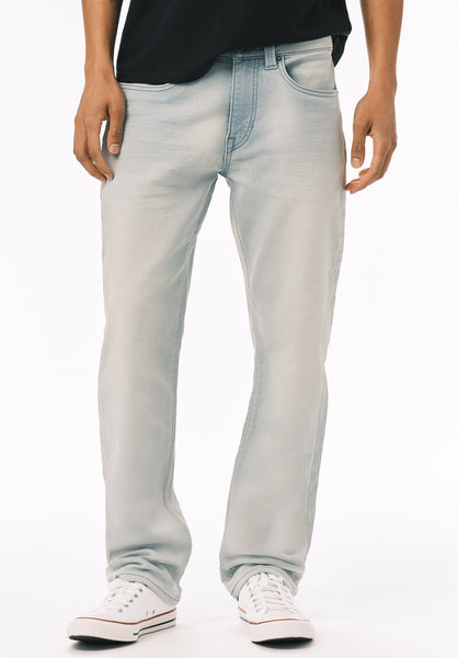 Buffalo David Bitton Straight Six Men's Freedom Flex Jeans Vintage Sanded 