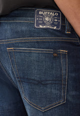Ruffer Men's Easy Fit Jeans, Creased And Sanded - BM26189