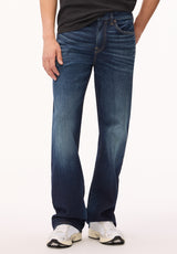 Ruffer Men's Easy Fit Jeans, Creased And Sanded - BM26189