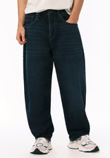 Buffalo David Bitton Mikey Men's Baggy Fit Jeans Whiskered And Worn 