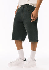 Buffalo David Bitton Mick Men's Wide Leg Denim Short COLOR Faded Black 