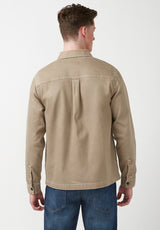 Buffalo David Bitton Josh Mink Men's Shirt Jacket - BPM01037 Color MINK