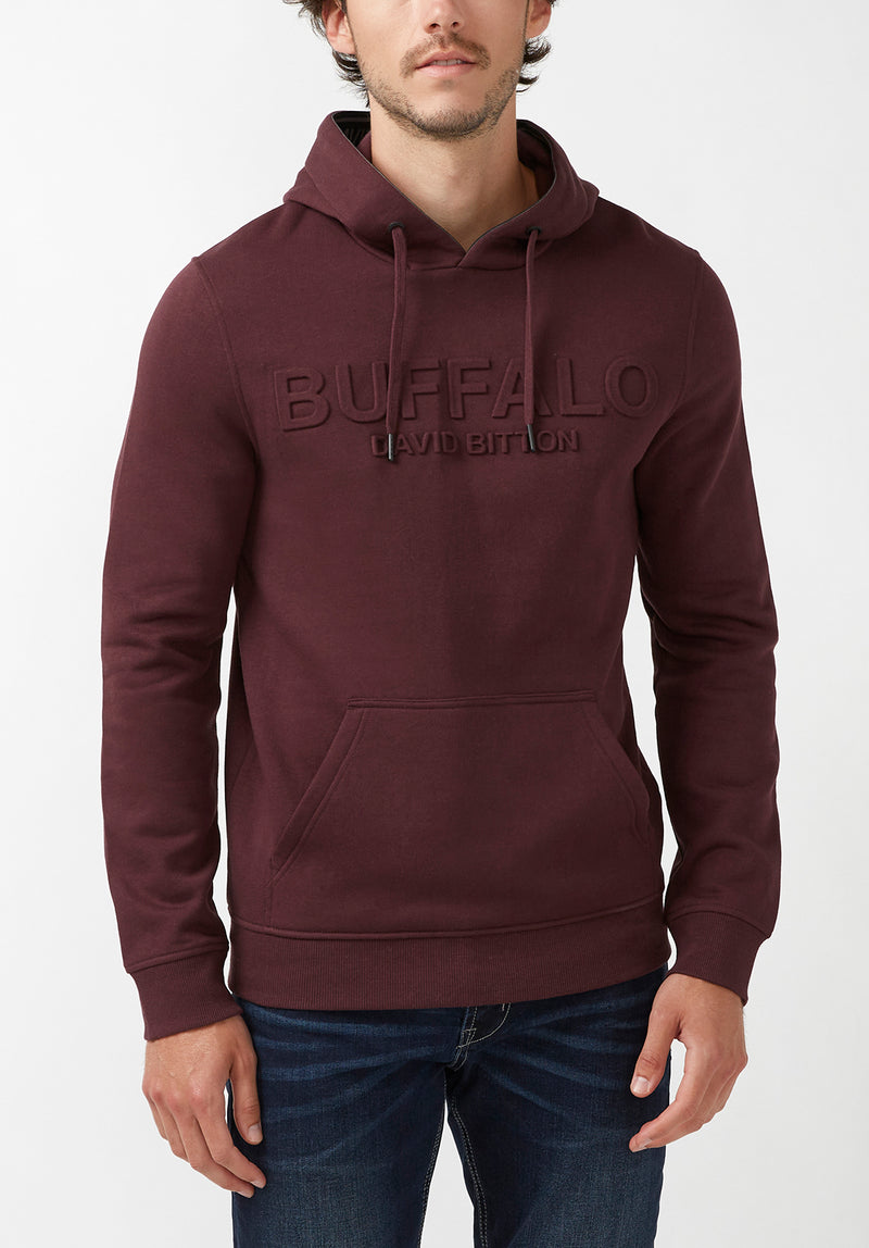 Buffalo David Bitton Fadol Fico Men's Fleece Hoodie - BPM 13610 Color FICO