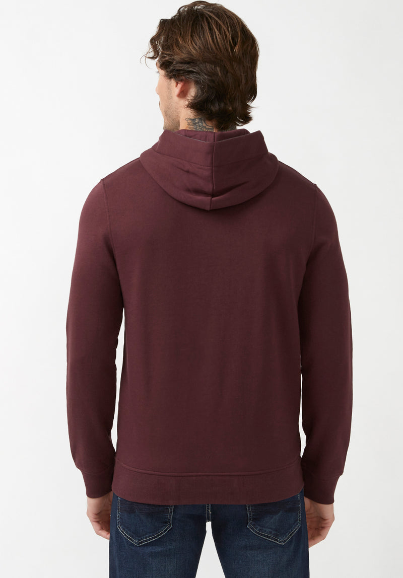 Buffalo David Bitton Fadol Fico Men's Fleece Hoodie - BPM 13610 Color FICO