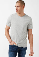 Naimop Heather Grey Jersey T-Shirt - BPM13887