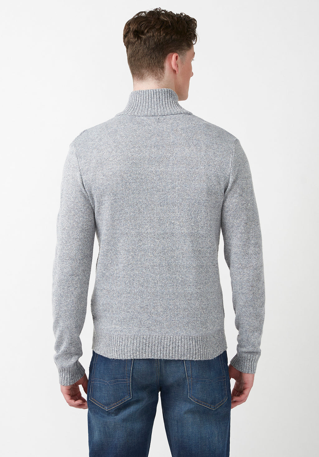 Watcher Heather Grey Men's Sweater – Buffalo Jeans CA