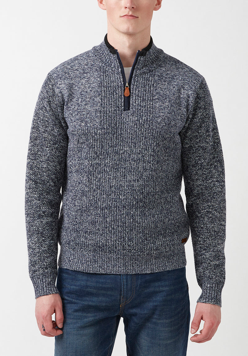 Wernek Light Blue Mix Men's Sweater - BPM14177