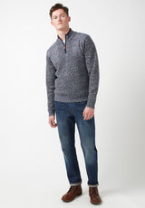 Wernek Light Blue Mix Men's Sweater - BPM14177
