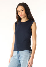 Elayne Women’s Sleeveless Top, Navy - KT0191P