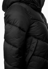 Janice Black Ladies Puffer Jacket - OBLEF008