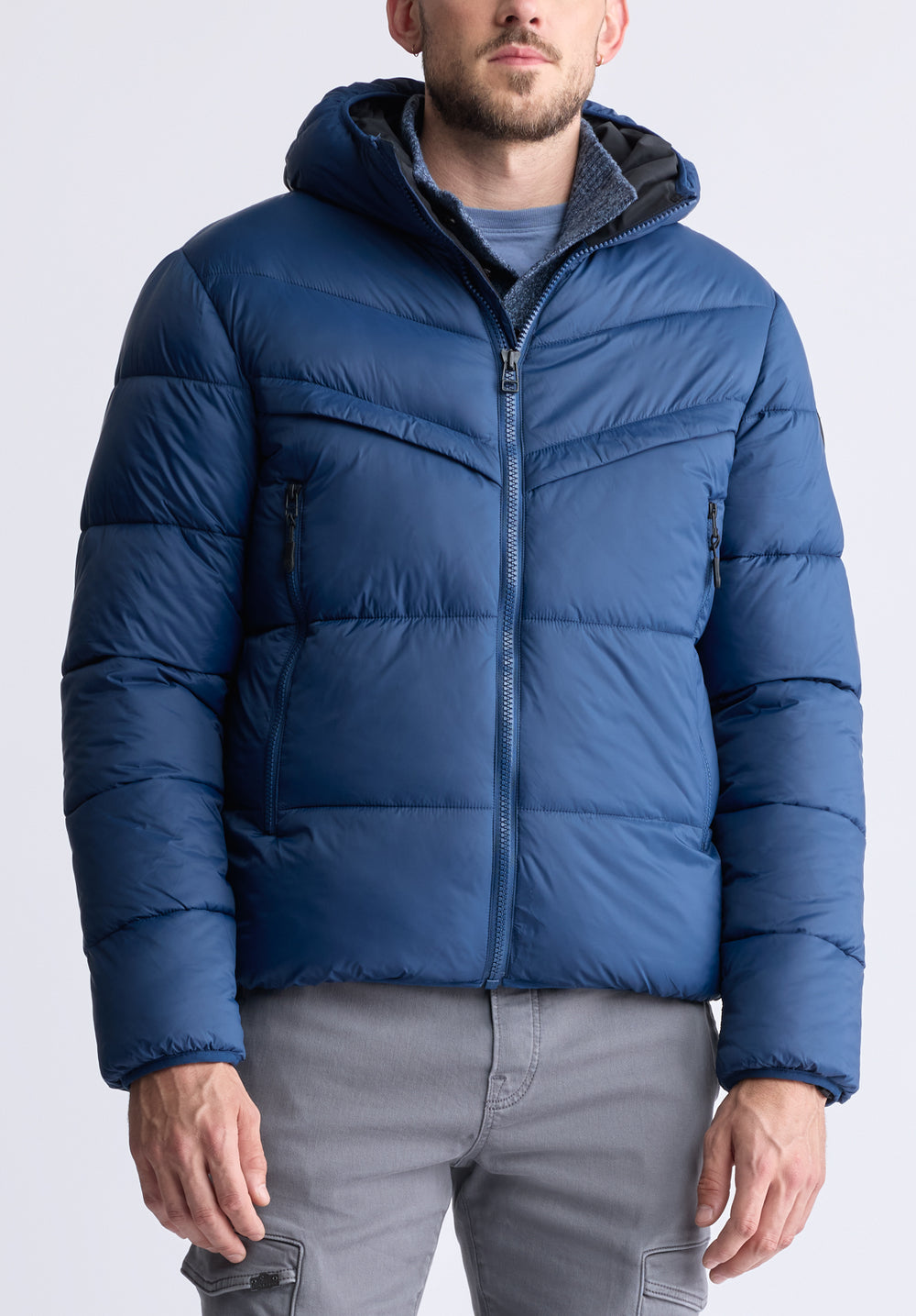Jerome Navy Men s Puffer Jacket OBMEF006