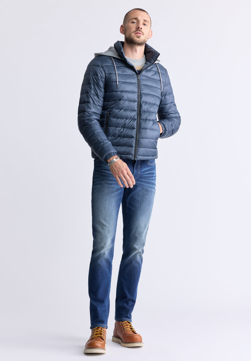 Vince hooded puffer jacket deals