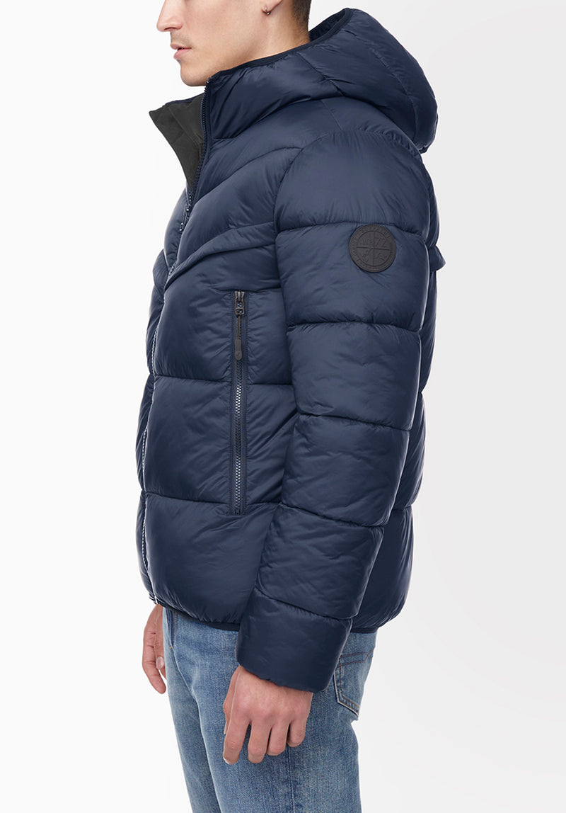 Jerome Navy Men's Puffer Jacket - OBMEF006