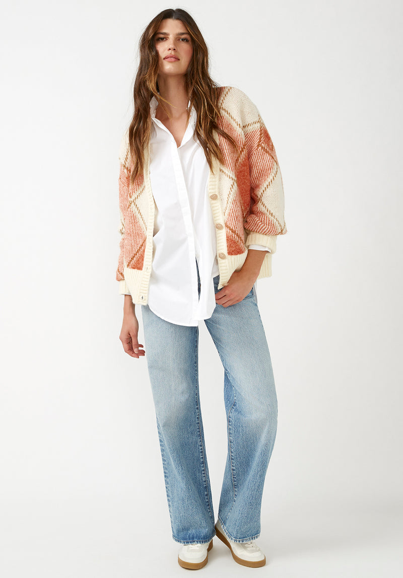 Buffalo plaid clearance cardigan womens