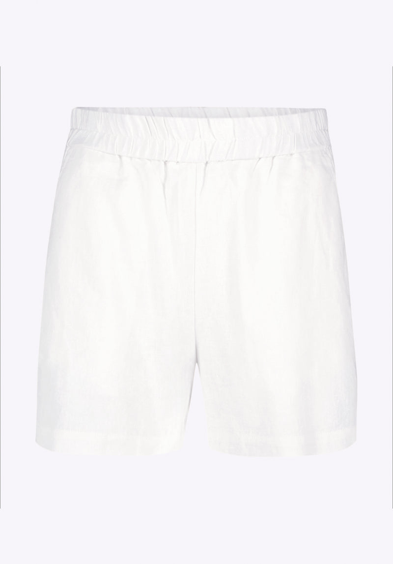 Buffalo David Bitton Giustina Women's Linen Blend High-Waisted Shorts color 