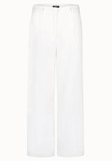 Adelina Women's Linen Blend Wide-Leg Pants, Off-White - WB0027P