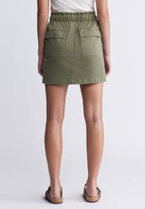 Buffalo David BittonBaylin Women’s Mini Utility Skirt in Burnt Olive - WS0007P Color BURNT OLIVE