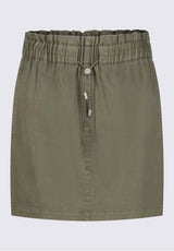 Baylin Women’s Mini Utility Skirt in Burnt Olive - WS0007P