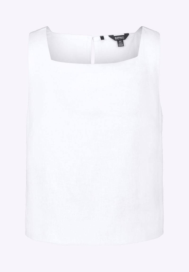 Buffalo David Bitton Benedita Women's Sleeveless Linen Top color 