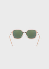 Buffalo David Bitton Square Milky Blush Sunglasses  - B5006SPNK color BLUSH