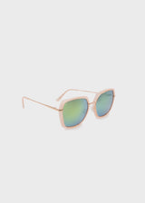 Buffalo David Bitton Square Milky Blush Sunglasses  - B5006SPNK color BLUSH