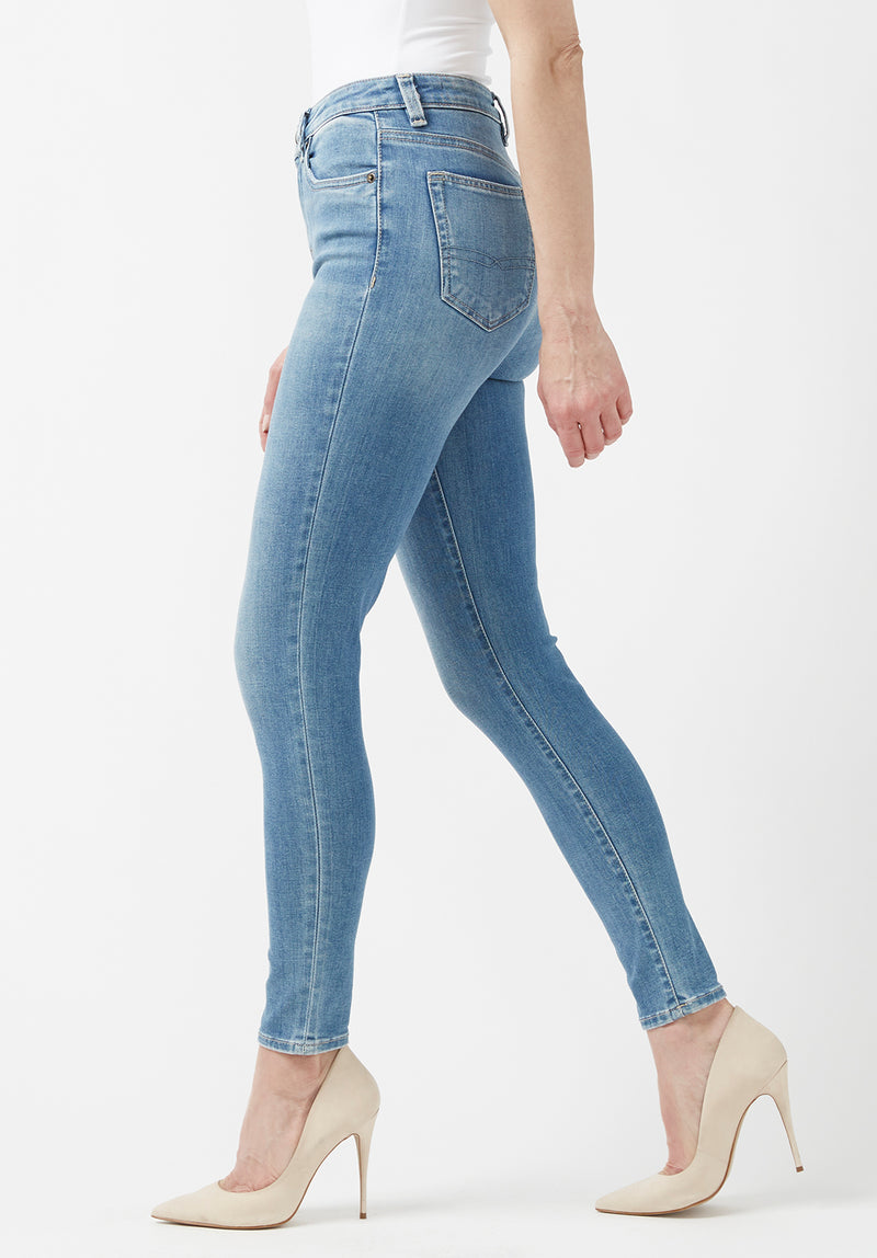 Jean Taille Haute SKINNY SKYLAR - BL15659