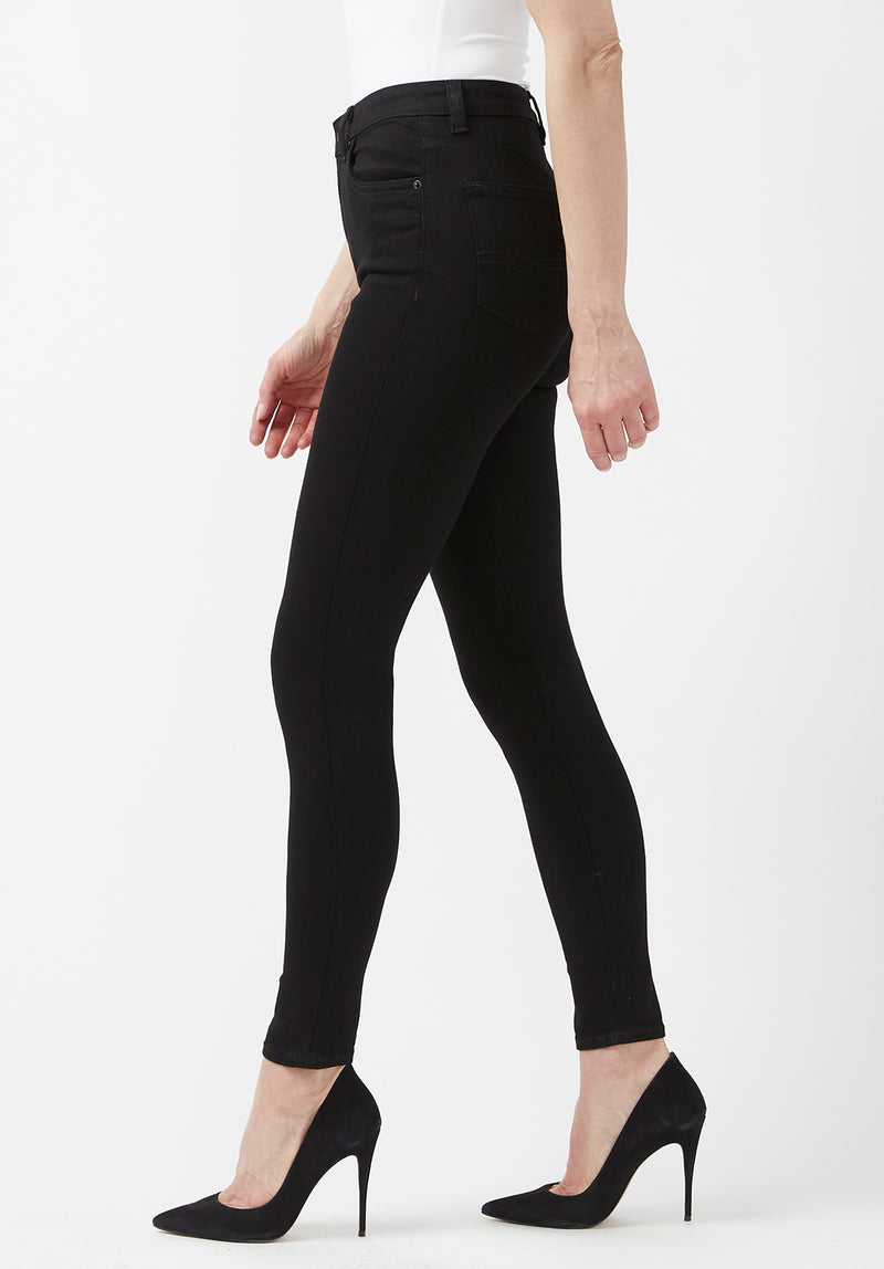 Jean Taille Haute Skinny Skylar Noir - BL15663