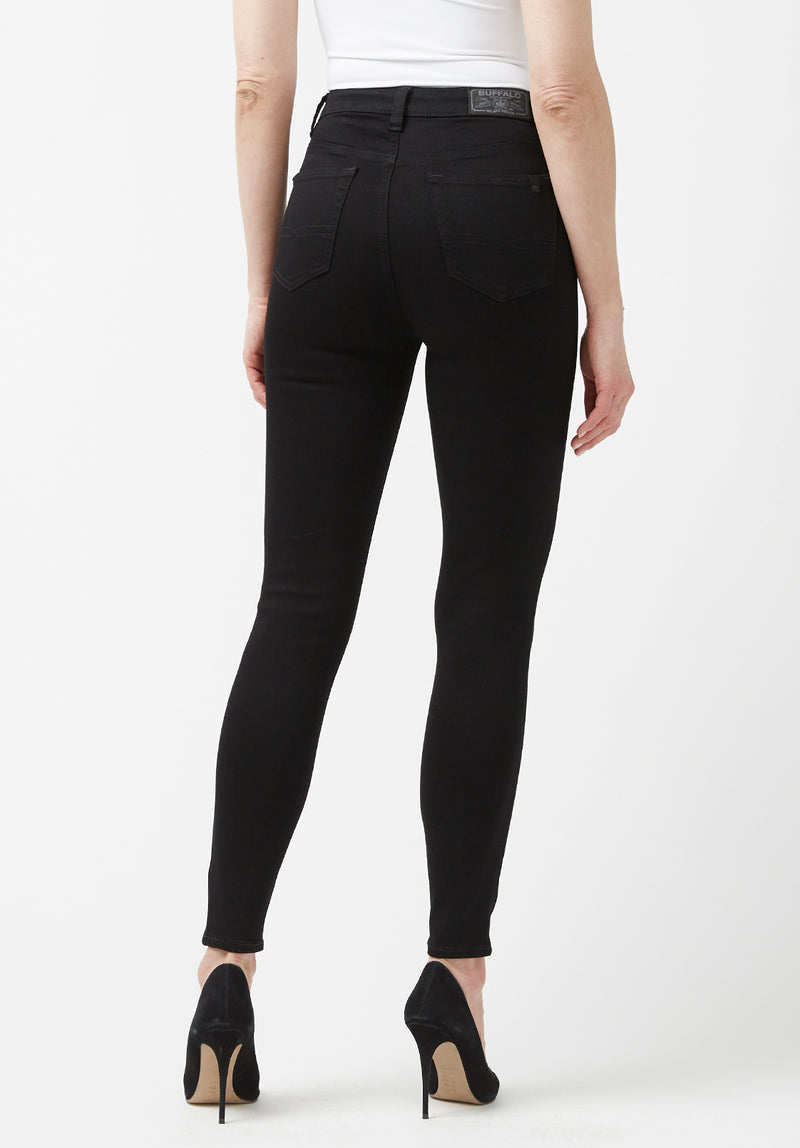 High Rise Skinny Skylar Women's Jeans in Black - BL15663