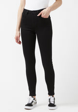 Jean Taille Haute Skinny Skylar Noir - BL15663