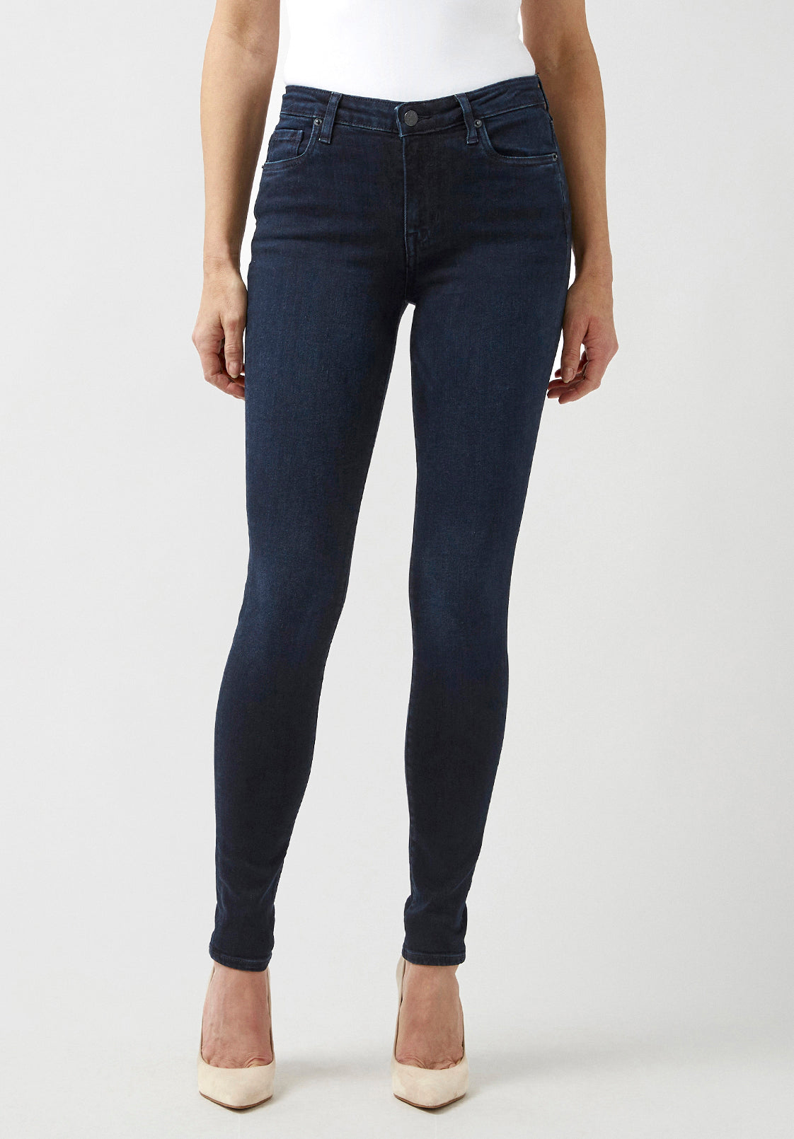 buffalo david bitton JEAN AJUSTÉ MID RISE SKINNY ALEXA - BL15670