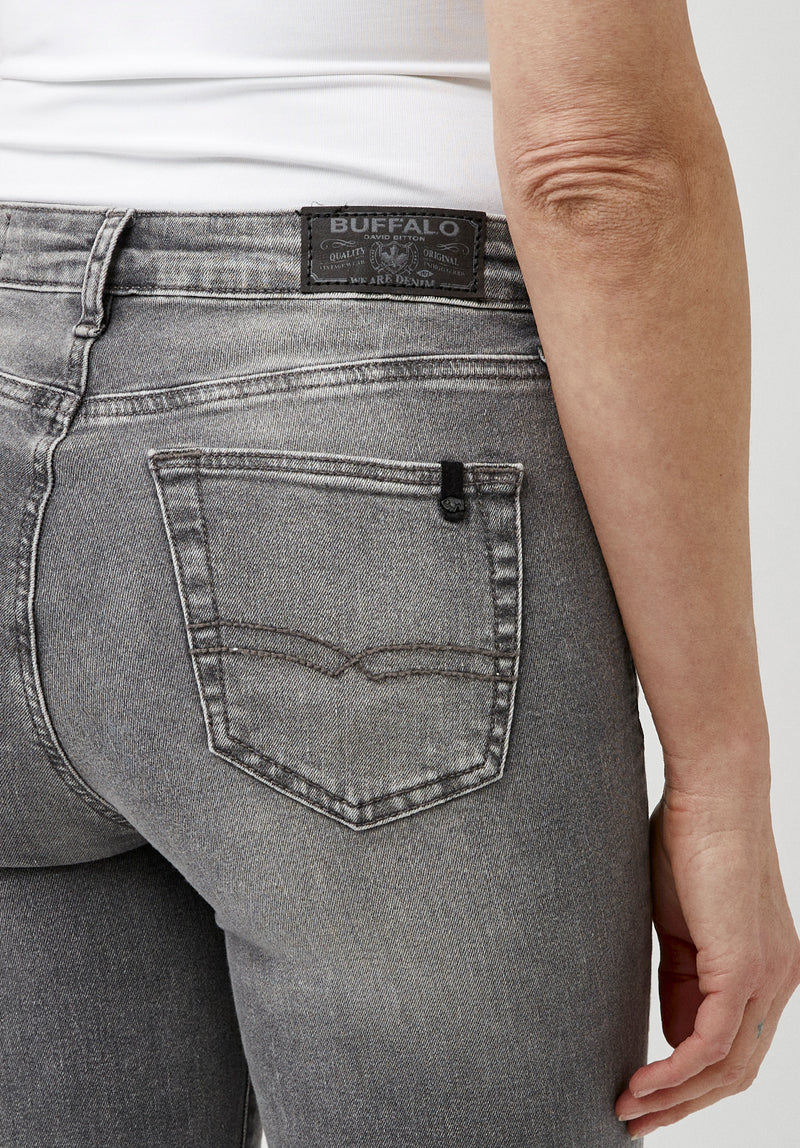 Mid Rise Skinny Alexa Carbon Jeans - BL15671