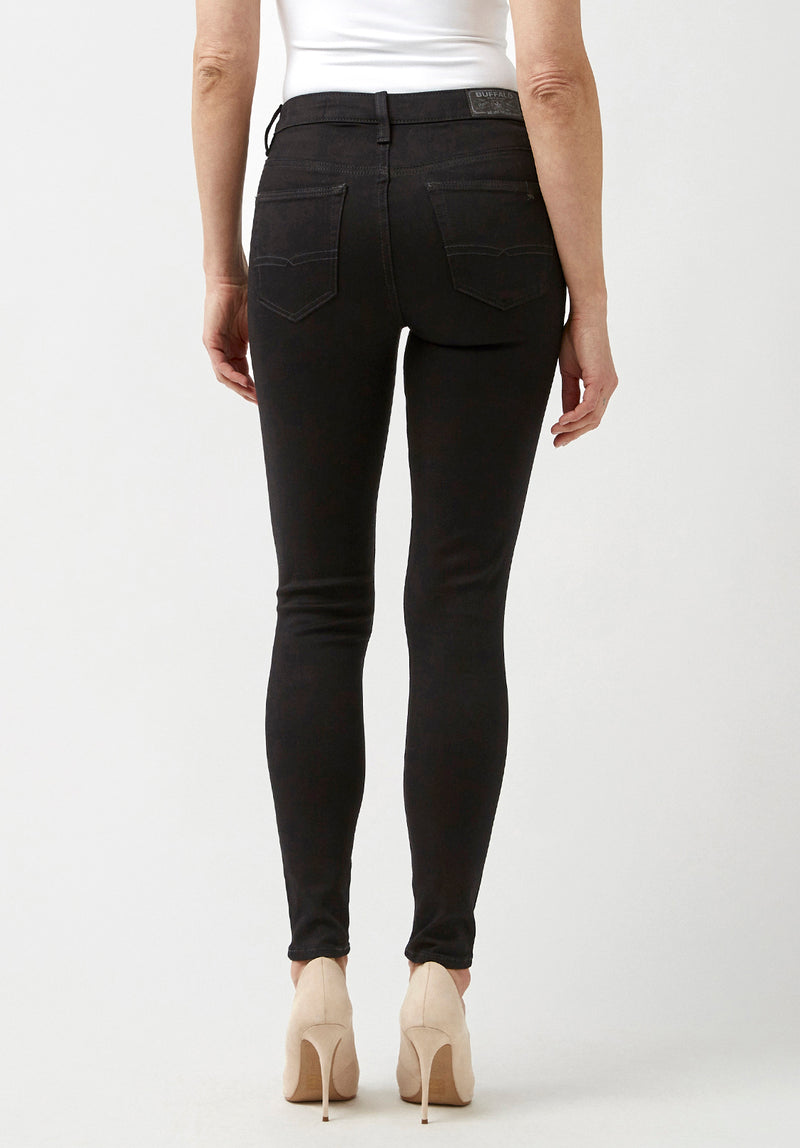 Jean Ajusté Mid Rise SKINNY ALEXA Noir - BL15672