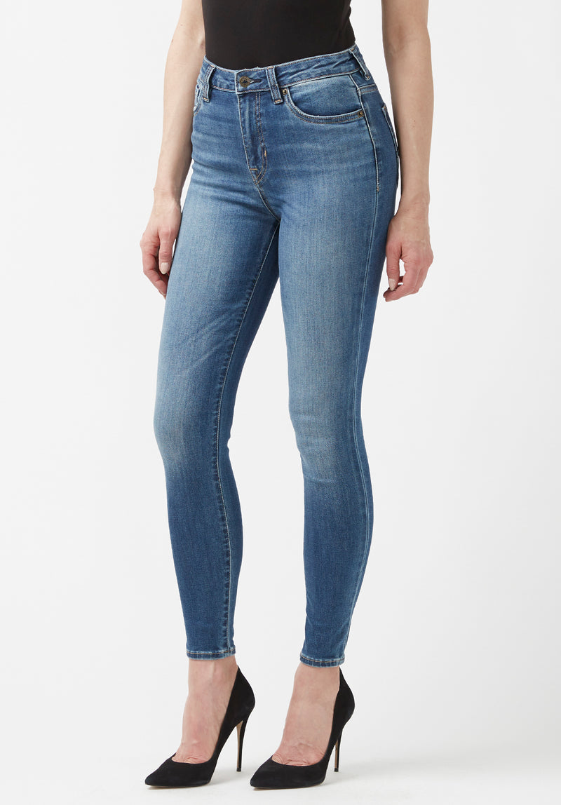 Jean Taille Haute SKINNY SKYLAR Indigo - BL15675