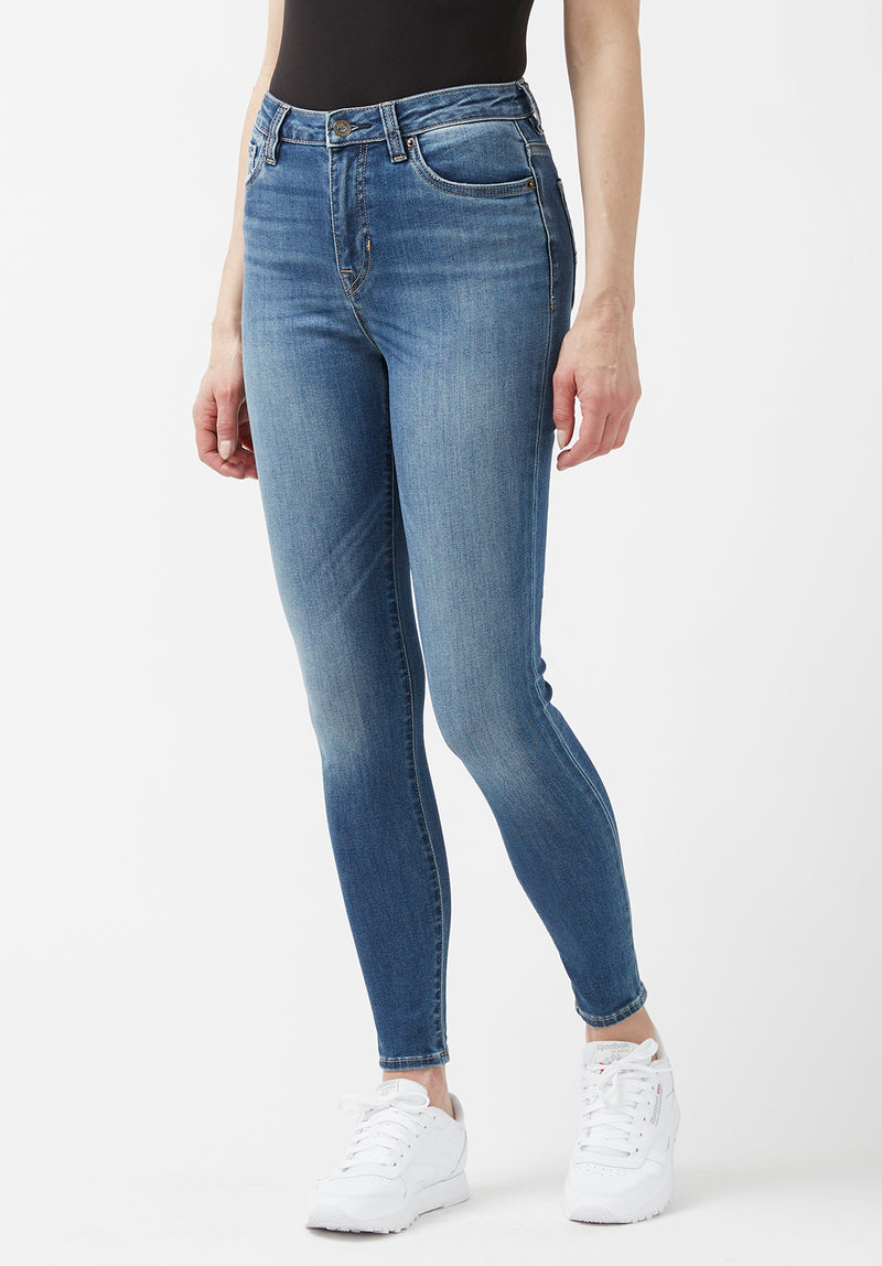 High Rise Skinny Skylar Women's Jeans in Indie Blue Wash - BL15675