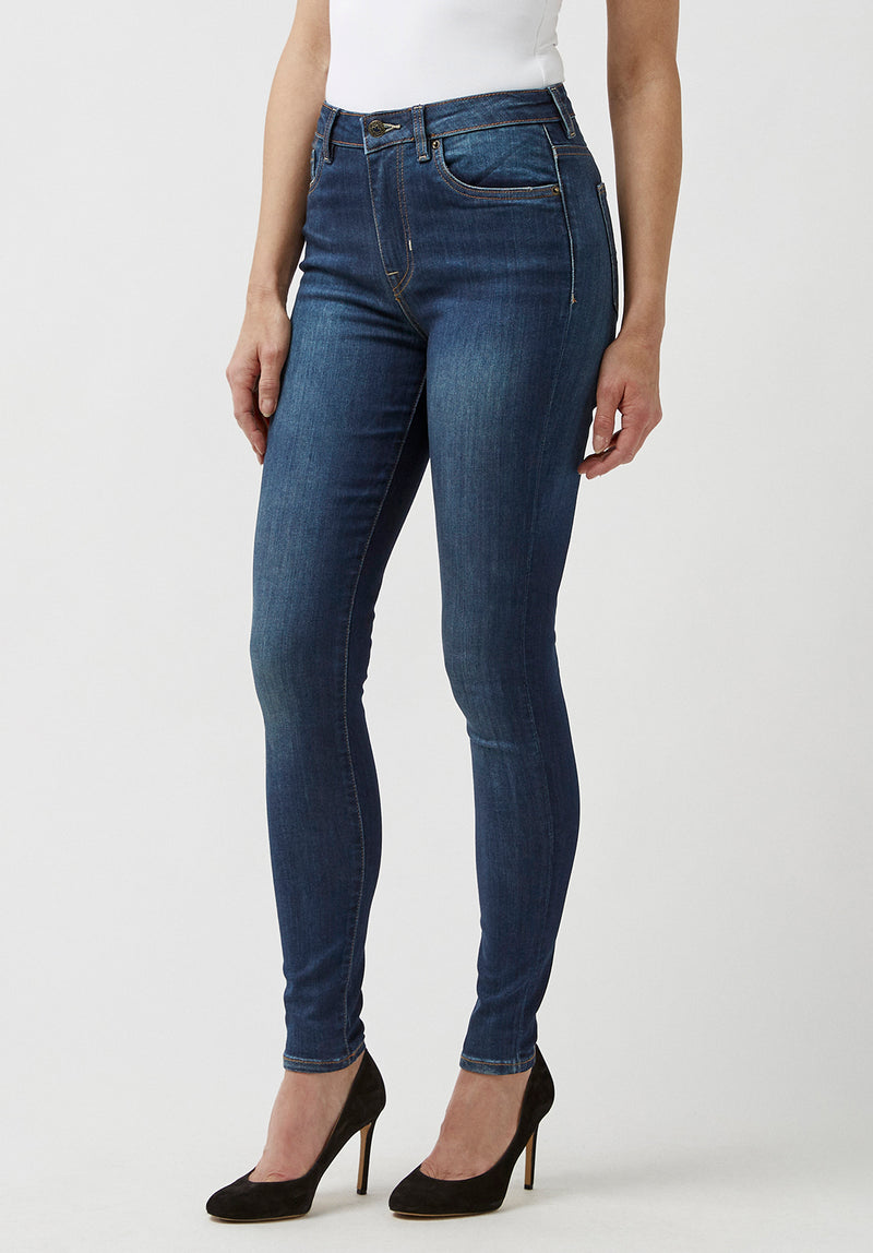 Jean Taille Haute SKINNY SKYLAR Indigo - BL15703