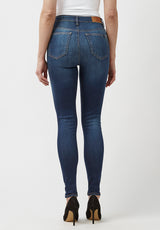 Jean Taille Haute SKINNY SKYLAR Indigo - BL15703