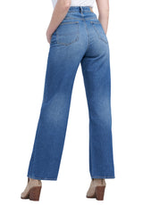 Jeans à jambes larges et taille haute ADDIE Antique - BL15817