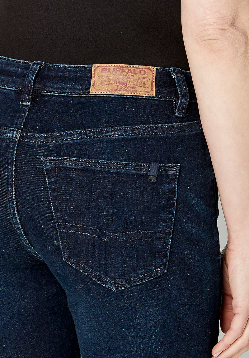 ESPRIT - Mid-rise retro flared jeans at our online shop